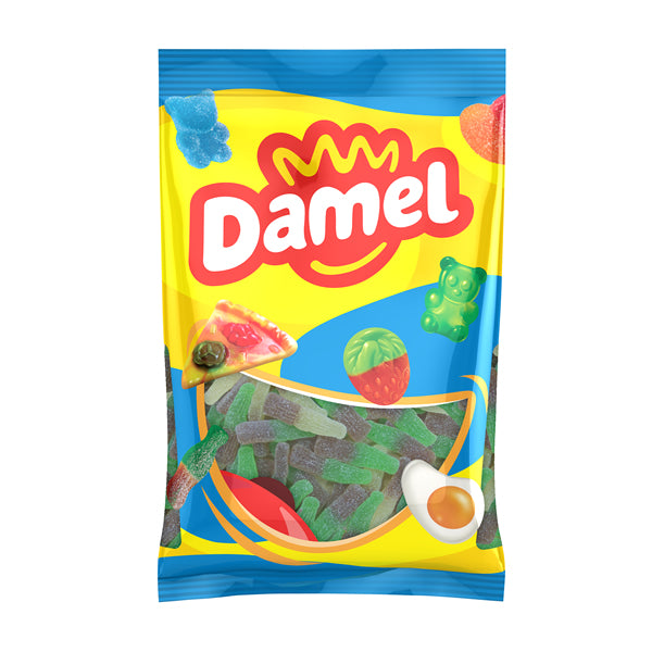 gesuikerde cola flesjes