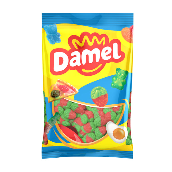 Damel aardbeien snoepjes